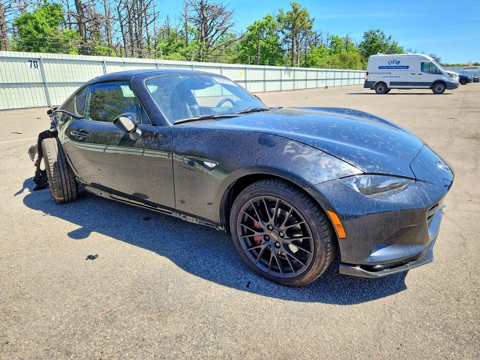 2024 Mazda Mx-5 VIN JM1NDAL78R0605874 COPART salvage auction — REAR END, Ny - Mv-907A Salvage Certificate, sold $5,100 on 2026-07-08 (photo 4)
