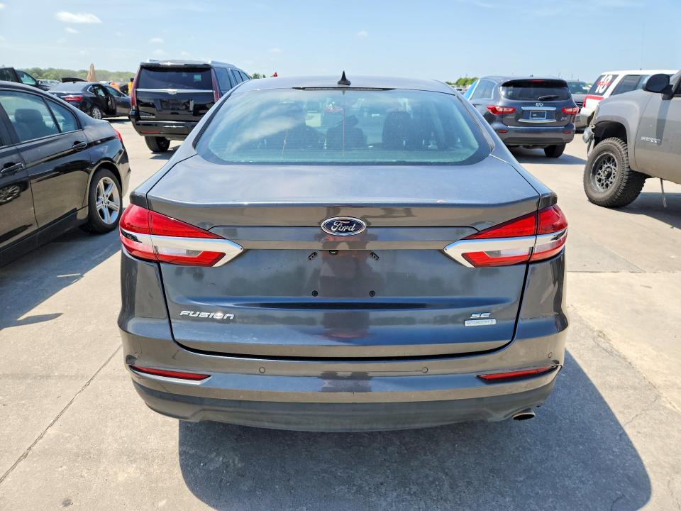 2020 Ford Fusion VIN 3FA6P0HD1LR168317 COPART salvage auction — SIDE, Tx - Certificate Of Title (P), sold $5,500 on 2026-07-09 (photo 6)