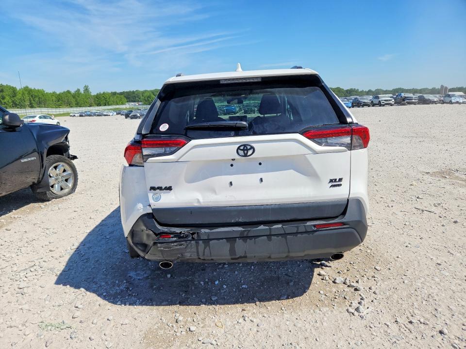 2025 Toyota RAV4 VIN 2T3P1RFV1SC567661 COPART salvage auction — REAR END, MI - CERTIFICATE OF TITLE, sold $17,600 on 2026-09-10 (photo 6)