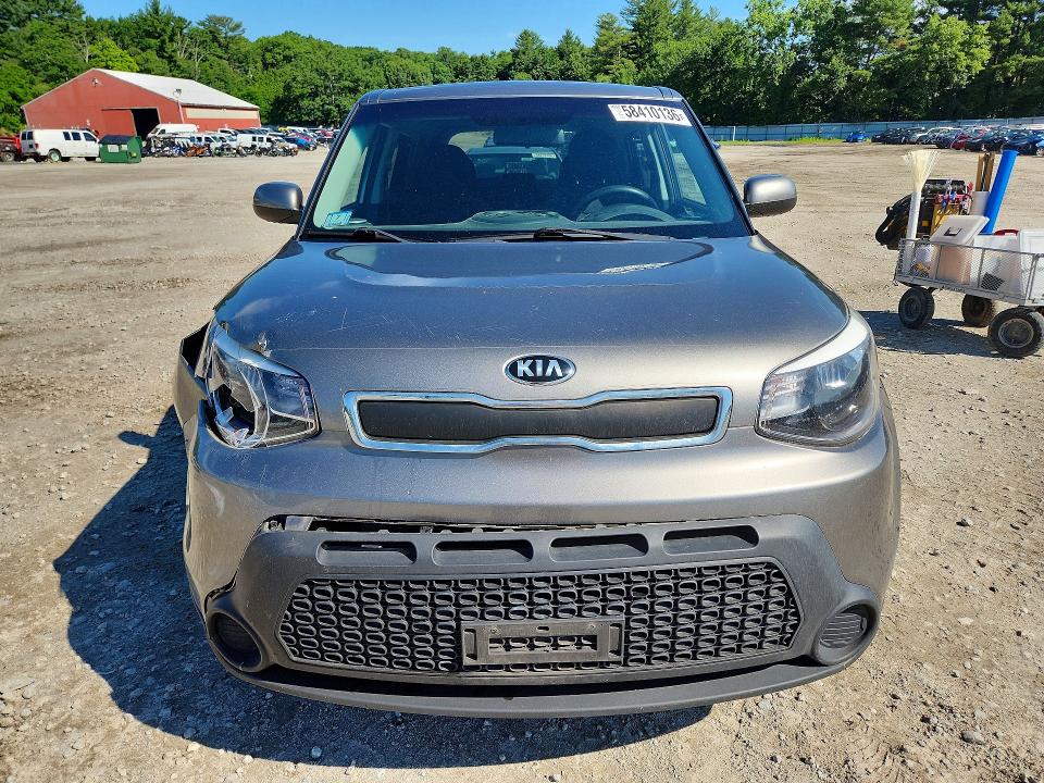 2015 Kia Soul VIN KNDJN2A20F7179125 COPART salvage auction — FRONT END, MA - CERT OF TITLE-RECONSTRCTD COLL, sold $750 on 2026-07-20 (photo 5)