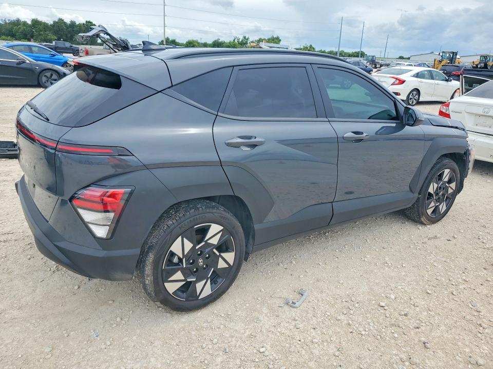 2024 Hyundai Kona VIN KM8HC3AB6RU085844 COPART salvage auction — FRONT END, Tx - Certificate Of Title, sold $8,700 on 2026-07-16 (photo 3)