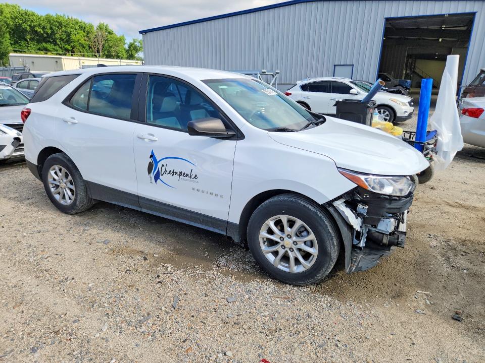2021 Chevrolet Equinox VIN 2GNAXFEV5M6107914 COPART salvage auction — FRAME DAMAGE, Va - Cert Of Title - Salvage, sold $3,300 on 2026-07-30 (photo 4)