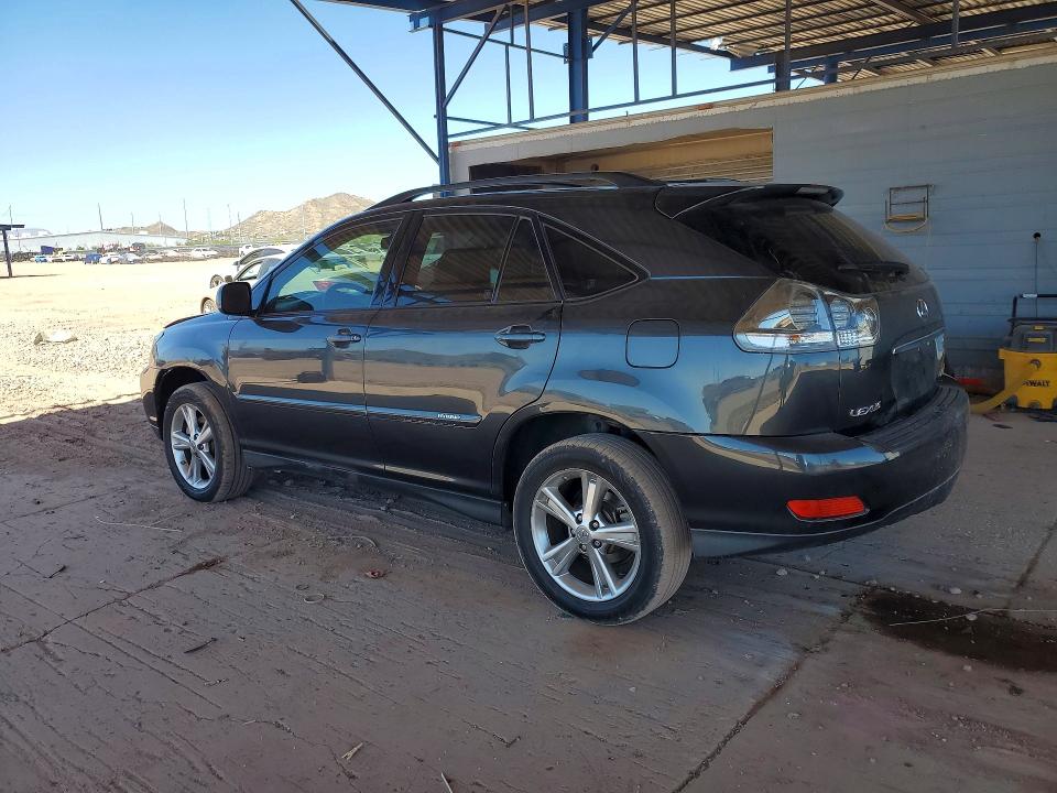 2007 Lexus Rx VIN JTJGW31U772002825 COPART salvage auction — FRONT END, Az - Cert Of Title - Salvage, sold $1,400 on 2026-07-09 (photo 2)