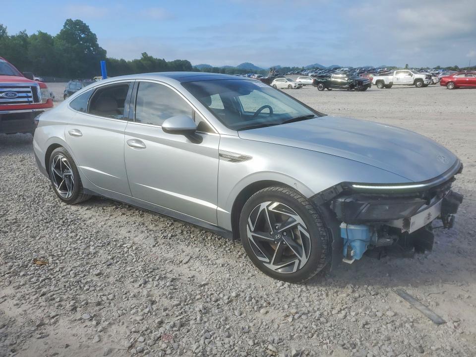 2024 Hyundai Sonata VIN KMHL14JA6RA389948 COPART salvage auction — ALL OVER, Tn - Salvage Certificate, sold $8,000 on 2026-07-30 (photo 4)
