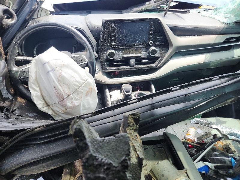 2021 Toyota VIN 5TDGZRAH8MS042772 COPART salvage auction — FRONT END, La - Cert Of Title-Salvage, sold $3,200 on 2026-07-17 (photo 8)