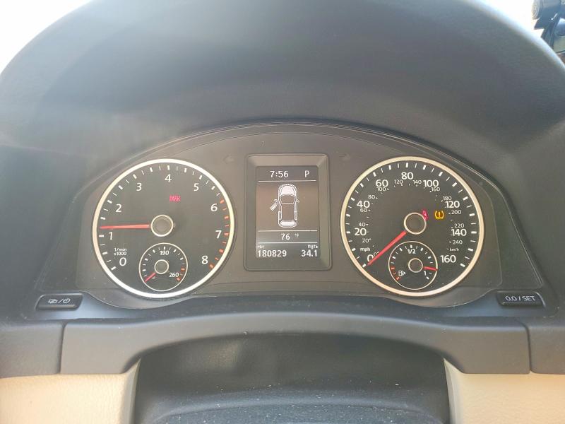 2016 Volkswagen Tiguan VIN WVGAV7AX2GW602587 COPART salvage auction — MINOR DENT/SCRATCHES, Nc - Dealer Only Clean Title, sold $1,550 on 2026-07-10 (photo 9)