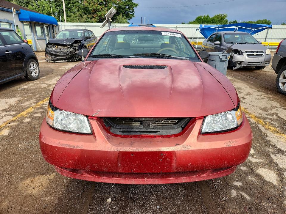 2000 Ford Mustang VIN 1FAFP4045YF103087 COPART salvage auction — REAR END, Ks - Cert Of Title-Salvage, sold $375 on 2026-07-08 (photo 5)