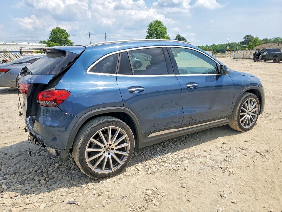 2021 Mercedes-benz Gla-klasse VIN W1N4N4HB2MJ190036 COPART salvage auction — REAR END, Md - Cert Of Salvage < 75% Damage, sold $11,900 on 2026-07-14 (photo 3)
