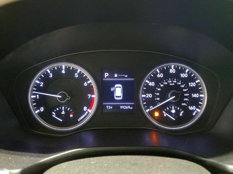 2019 Hyundai Santa fe VIN 5NMS2CAD1KH084290 COPART salvage auction — HAIL, WV - CERTIFICATE OF TITLE, sold $7,500 on 2026-07-30 (photo 9)