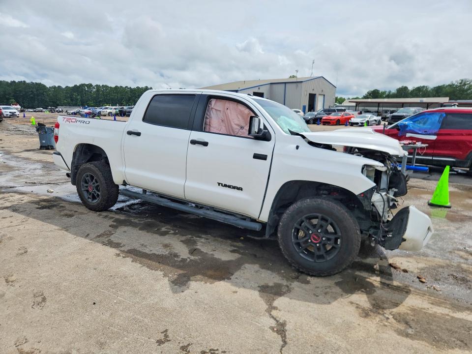 2019 Toyota Tundra VIN 5TFDY5F18KX837984 COPART salvage auction — FRONT END, MS - CERT OF TITLE-SALVAGED, sold $6,300 on 2026-07-24 (photo 4)