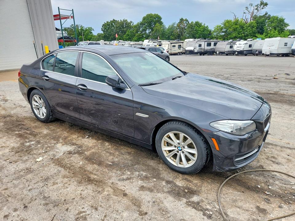 2014 BMW 5er VIN WBA5A7C54ED613903 COPART salvage auction — HAIL, Mo - Salvage Certificate Of Title, sold $2,050 on 2026-07-27 (photo 4)
