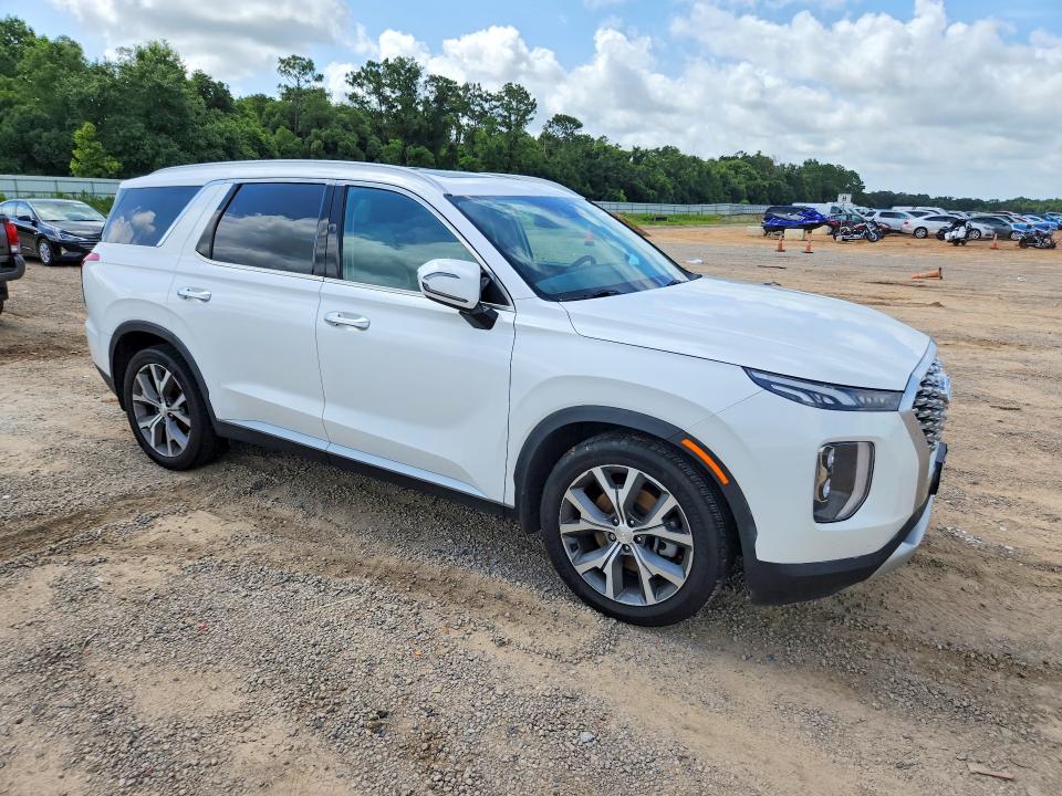 2021 Hyundai VIN KM8R4DHE7MU281713 COPART salvage auction — MECHANICAL, Al - Certificate Of Title, sold $7,800 on 2026-07-21 (photo 4)