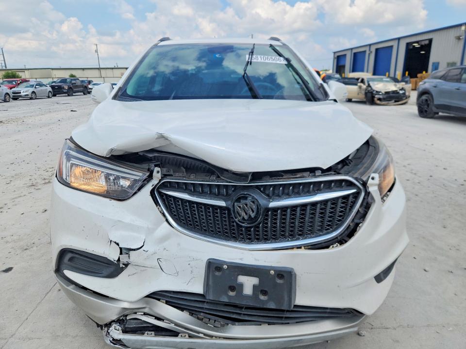 2017 Buick Encore VIN KL4CJASB6HB185048 COPART salvage auction — FRONT END, Tx - Salvage Vehicle Title, sold $1,750 on 2026-07-31 (photo 5)