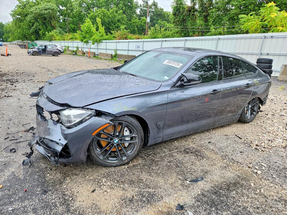 2017 BMW 3er VIN WBA8Y3C3XHG451097 COPART salvage auction — FRONT END, Mo - Salvage Certificate Of Title, sold $3,700 on 2026-08-07 (photo 1)