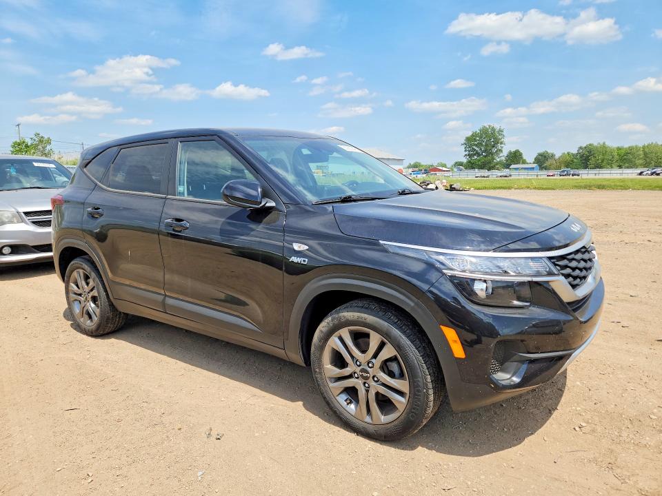 2022 Kia Seltos VIN KNDEPCAA4N7319488 COPART salvage auction — HAIL, Oh - Cert Of Title-Salvage, sold $8,200 on 2026-07-16 (photo 4)