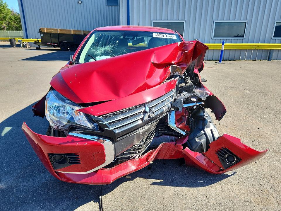 2024 Mitsubishi Mirage VIN ML32AUHJXRH034040 COPART salvage auction — FRONT END, FL - CERTIFICATE OF DESTRUCTION, sold $475 on 2026-07-20 (photo 5)