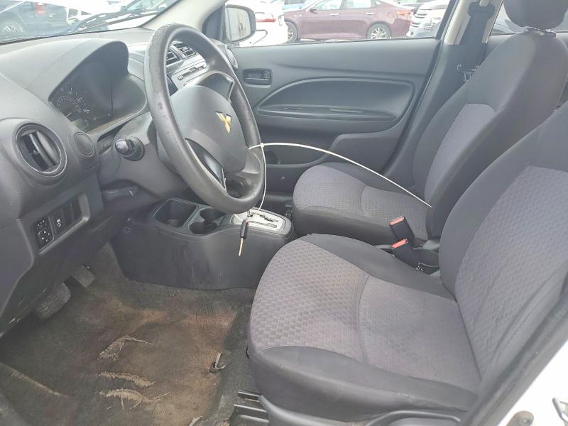 2017 Mitsubishi Mirage VIN ML32A3HJXHH006960 COPART salvage auction — FRONT END, Tn - Salvage Certificate, sold $175 on 2026-08-24 (photo 7)