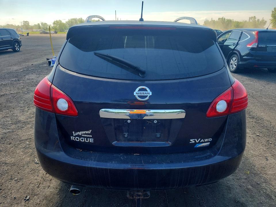 2011 Nissan Rogue VIN JN8AS5MV0BW294912 COPART salvage auction — WATER/FLOOD, QC - IRRECUPERABLE, sold $325 on 2026-07-28 (photo 6)