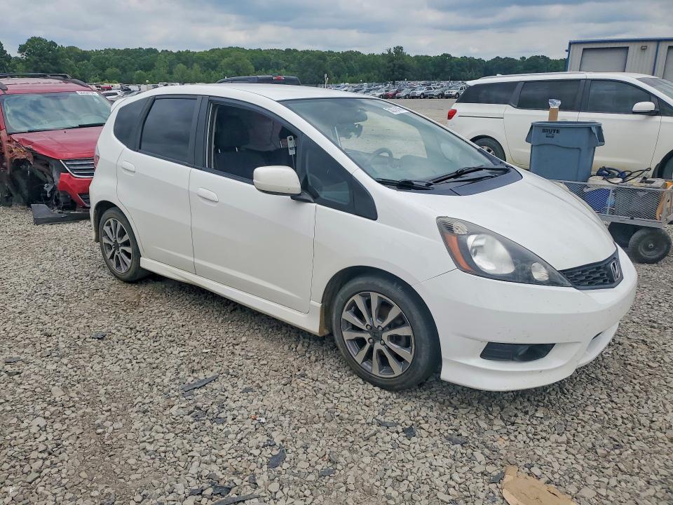 2012 Honda Fit VIN JHMGE8H59CC017931 COPART salvage auction — SIDE, Ar - Cert Of Title-Salvage, sold $125 on 2026-07-27 (photo 4)