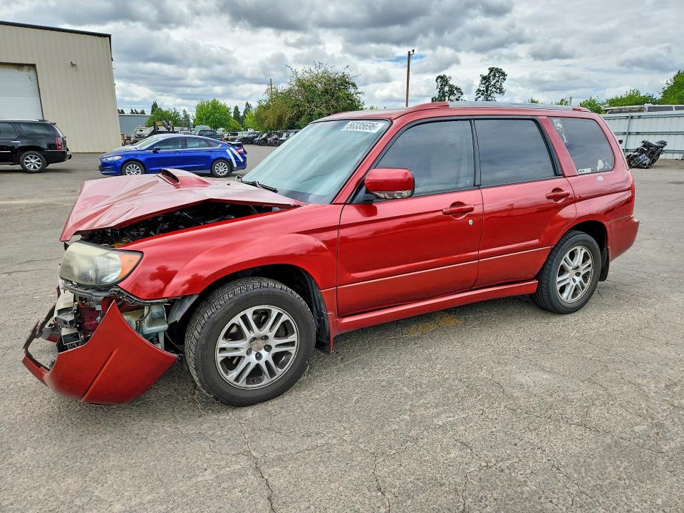 2006 Subaru Forester VIN JF1SG69636H734498 COPART salvage auction — FRONT END, Or - Salvage Title Certificate, sold $675 on 2026-07-20 (photo 1)