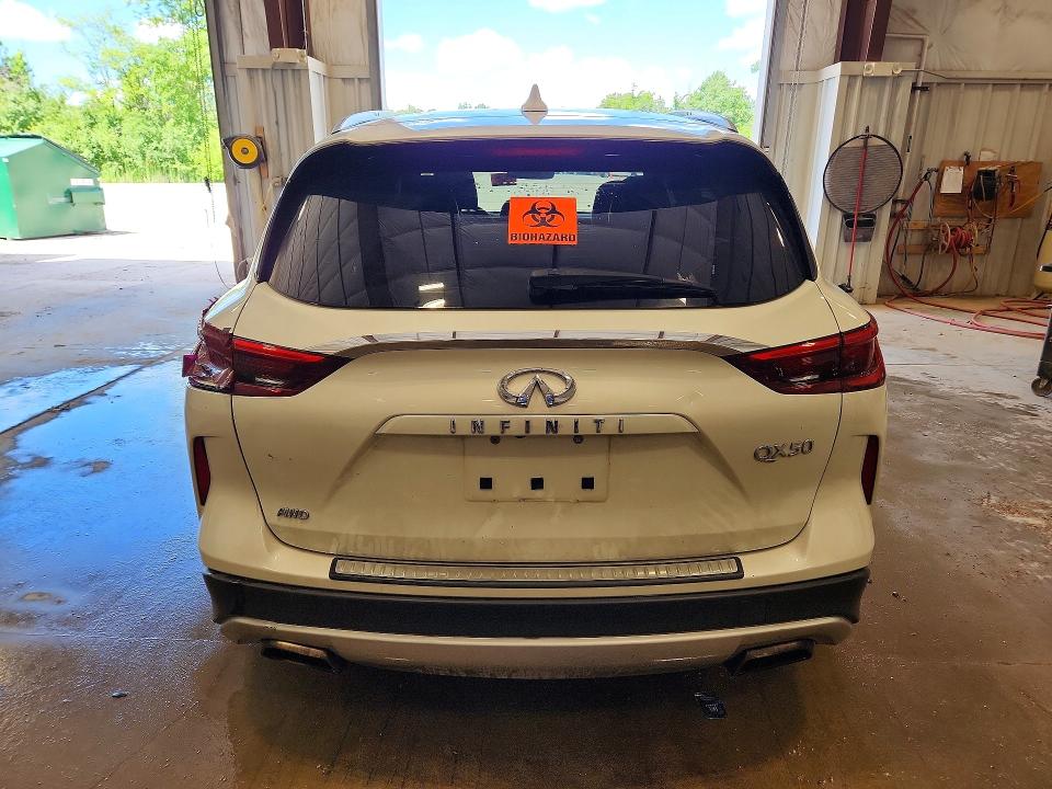2019 Infiniti Qx50 VIN 3PCAJ5M3XKF137177 COPART salvage auction — FRONT END, WV - CERTIFICATE OF TITLE, sold $4,800 on 2026-07-21 (photo 6)