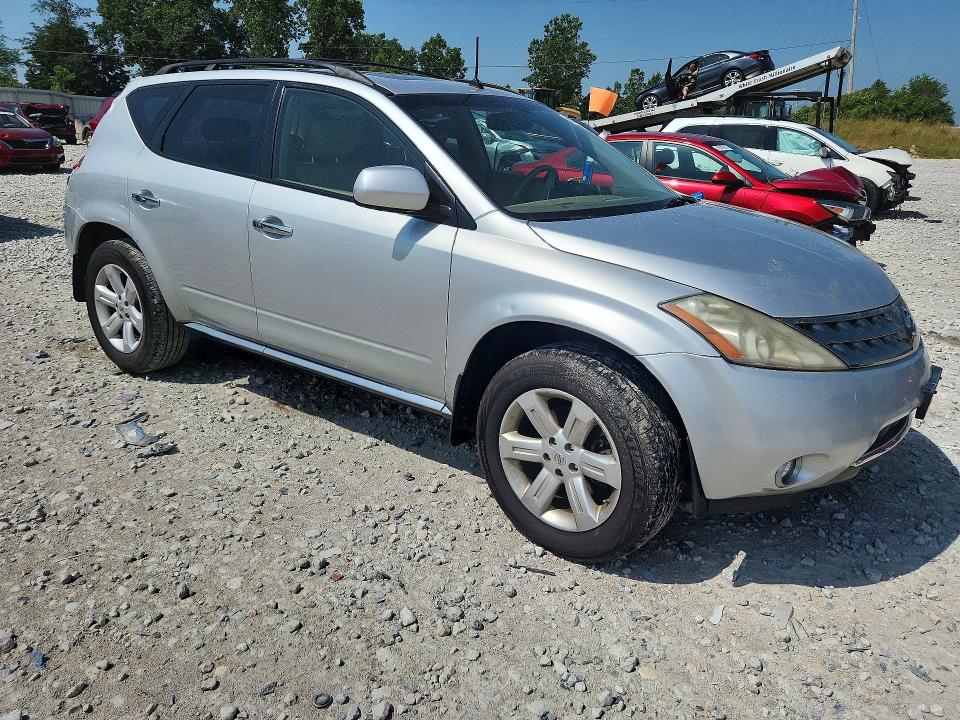2007 Nissan Murano VIN JN8AZ08TX7W529704 COPART salvage auction — REAR END, Mi - Certificate Of Title, sold $525 on 2026-07-09 (photo 4)
