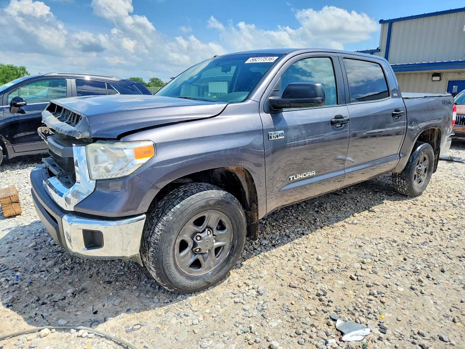 2015 Toyota Tundra VIN 5TFDY5F10FX418792 COPART salvage auction — FRONT END, Mi - Certificate Of Title, sold $8,300 on 2026-07-16 (photo 1)