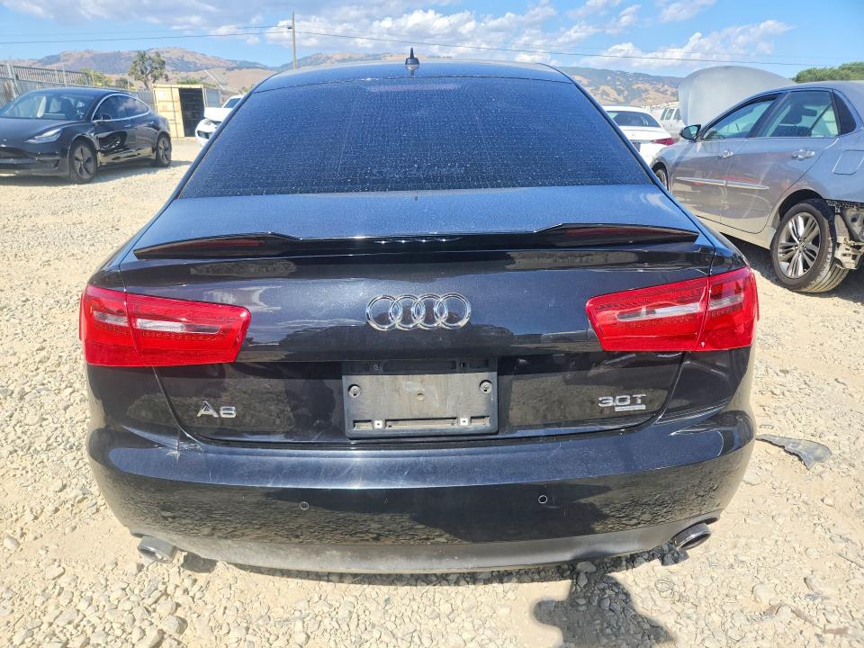2014 Audi A6 VIN WAUFGAFC7EN121421 COPART salvage auction — UNDERCARRIAGE, Salvage Title, sold $1,200 on 2026-08-29 (photo 6)