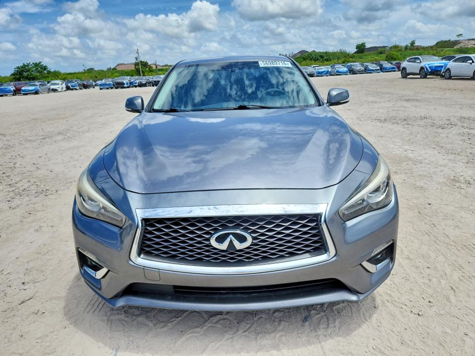 2019 Infiniti Q50 VIN JN1EV7AP6KM519323 COPART salvage auction — WATER/FLOOD, Fl - Cert Of Title-Slvg Rebld Flood, sold $2,250 on 2026-07-16 (photo 5)