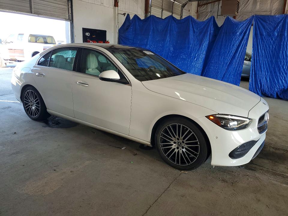 2022 Mercedes-benz C-klasse VIN W1KAF4HB7NR015376 COPART salvage auction — WATER/FLOOD, Ky - Cert Of Title-Salvage Water, sold $7,100 on 2026-07-27 (photo 4)