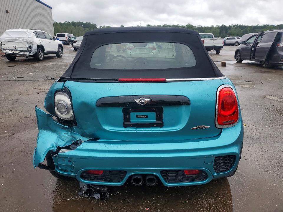 2018 Mini Cooper VIN WMWWH9C57J3A78466 COPART salvage auction — REAR END, SC - CERT OF TITLE-SALVAGE, sold $900 on 2026-07-27 (photo 6)