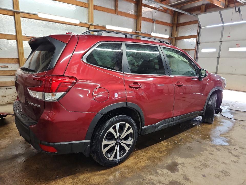 2022 Subaru Forester VIN JF2SKANC1NH409274 COPART salvage auction — FRONT END, Il - Salvage Certificate, sold $4,250 on 2026-07-20 (photo 3)