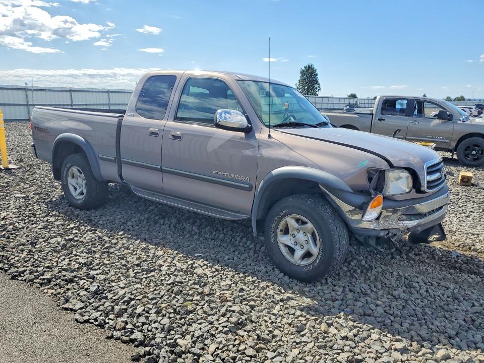 2001 Toyota Tundra VIN 5TBBT44111S130029 COPART salvage auction — FRONT END, Wa - Bill Of Sale, sold $4,950 on 2026-07-08 (photo 4)