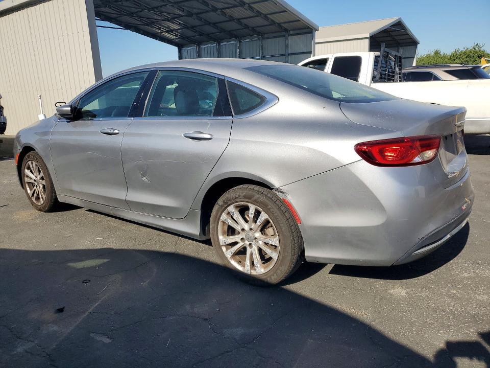 2015 Chrysler 200 VIN 1C3CCCAB0FN732442 COPART salvage auction — REAR END, CA - SALVAGE CERTIFICATE, sold $750 on 2026-07-13 (photo 2)