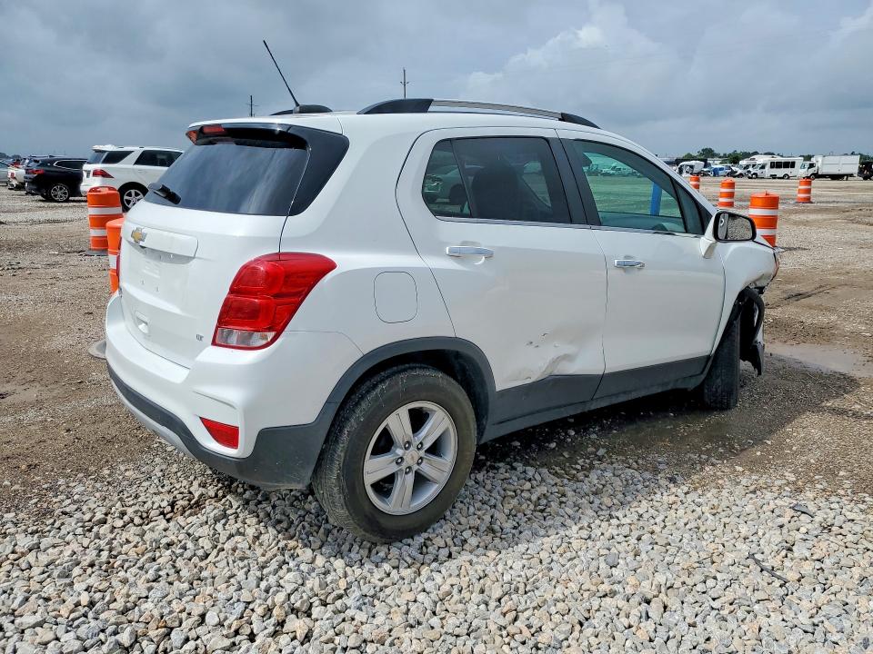 2020 Chevrolet VIN KL7CJLSB9LB001289 COPART salvage auction — FRONT END, TX - SALVAGE VEHICLE TITLE (P), sold $800 on 2026-07-23 (photo 3)