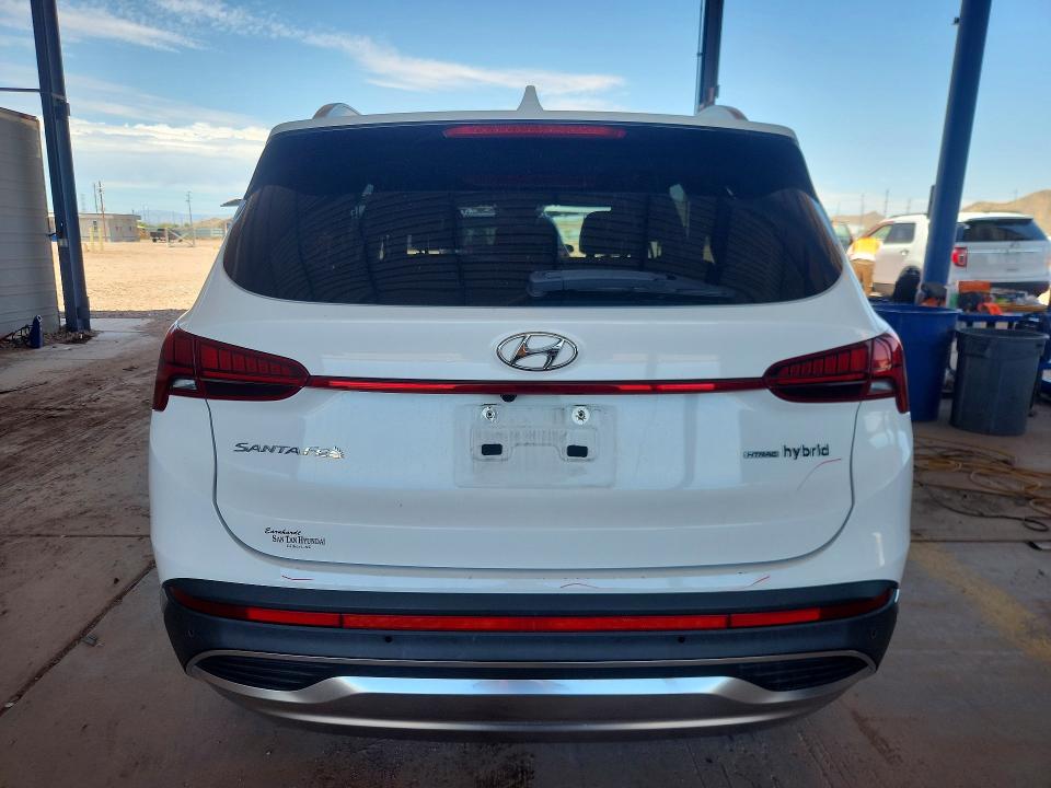 2022 Hyundai VIN KM8S3DA10NU033557 COPART salvage auction — FRONT END, AZ - CERT OF TITLE - SALVAGE, sold $6,700 on 2026-07-23 (photo 6)
