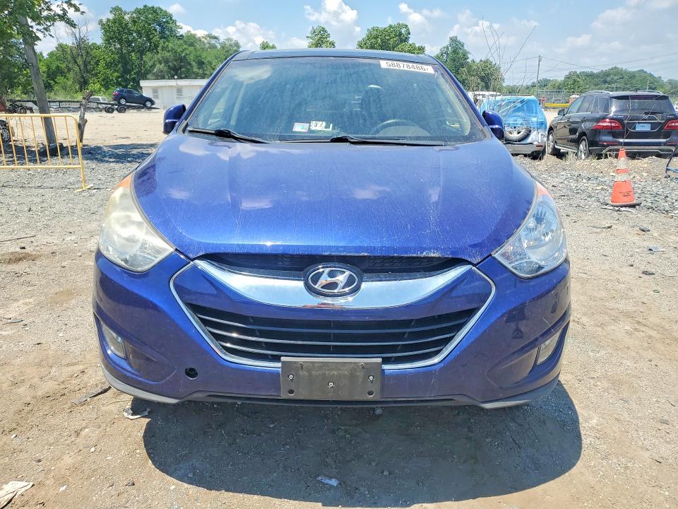2013 Hyundai Tucson VIN KM8JUCAC9DU643332 COPART salvage auction — REAR END, Md - Cert Of Salvage > 75% Damage, sold $2,100 on 2026-07-16 (photo 5)