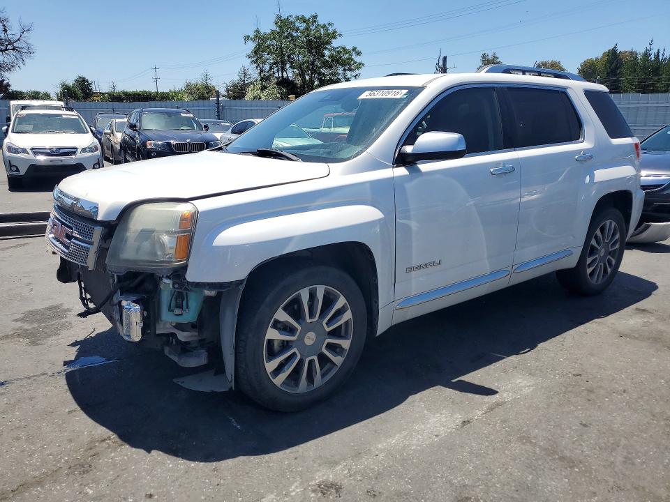 2017 Gmc VIN 2GKFLVE3XH6177485 COPART salvage auction — FRONT END, Ca - Salvage Certificate, sold $550 on 2026-07-02 (photo 1)