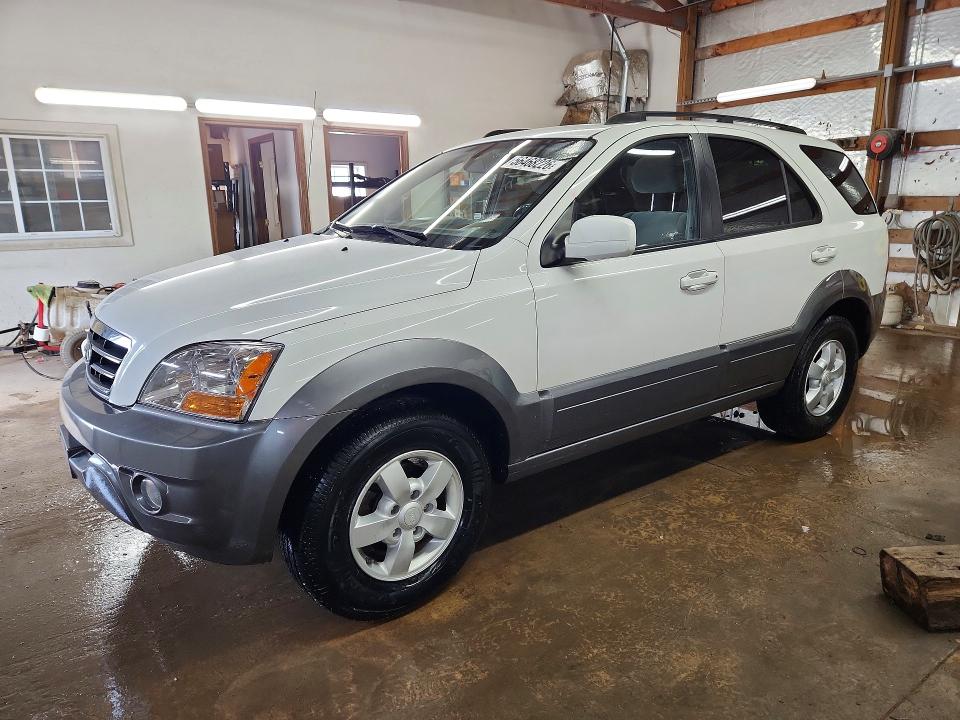 2008 Kia Sorento VIN KNDJC736185789407 COPART salvage auction — FRONT END, Il - Salvage Certificate, sold $625 on 2026-07-13 (photo 1)