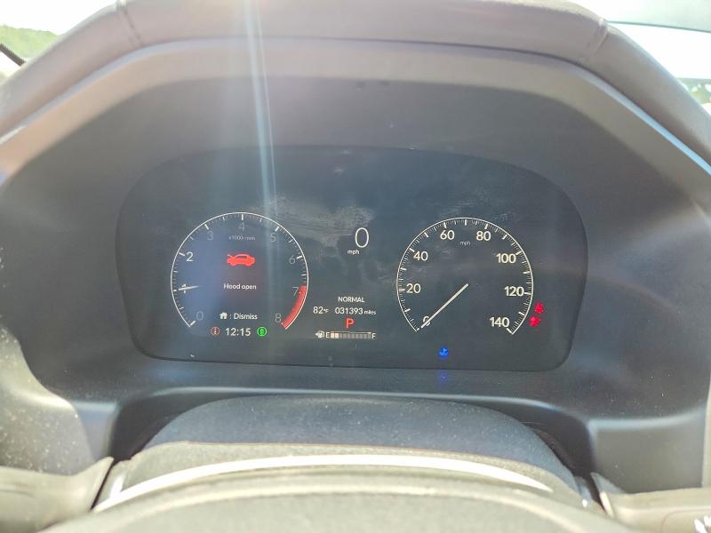 2025 Honda Odyssey VIN 5FNRL6H69SB071048 COPART salvage auction — FRONT END, Ok - Certificate Of Title, sold $27,500 on 2026-07-29 (photo 9)