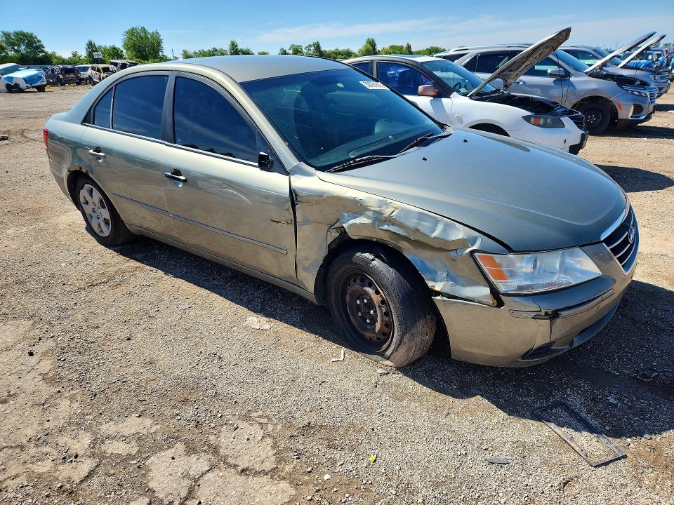 2010 Hyundai Sonata VIN 5NPET4ACXAH647796 COPART salvage auction — FRONT END, Il - Salvage Certificate, sold $250 on 2026-07-28 (photo 4)