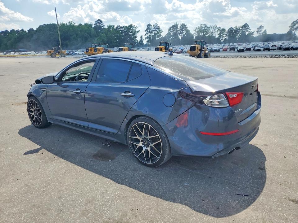 2015 Kia Optima VIN KNAGM4A74F5579623 COPART salvage auction — FRONT END, Nc - Salvage Certificate Of Title, sold $250 on 2026-07-28 (photo 2)