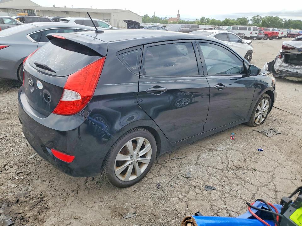 2012 Hyundai VIN KMHCU5AEXCU045013 COPART salvage auction — FRONT END, IN - CERT OF TITLE-SALVAGE TITLE, sold $375 on 2026-07-27 (photo 3)