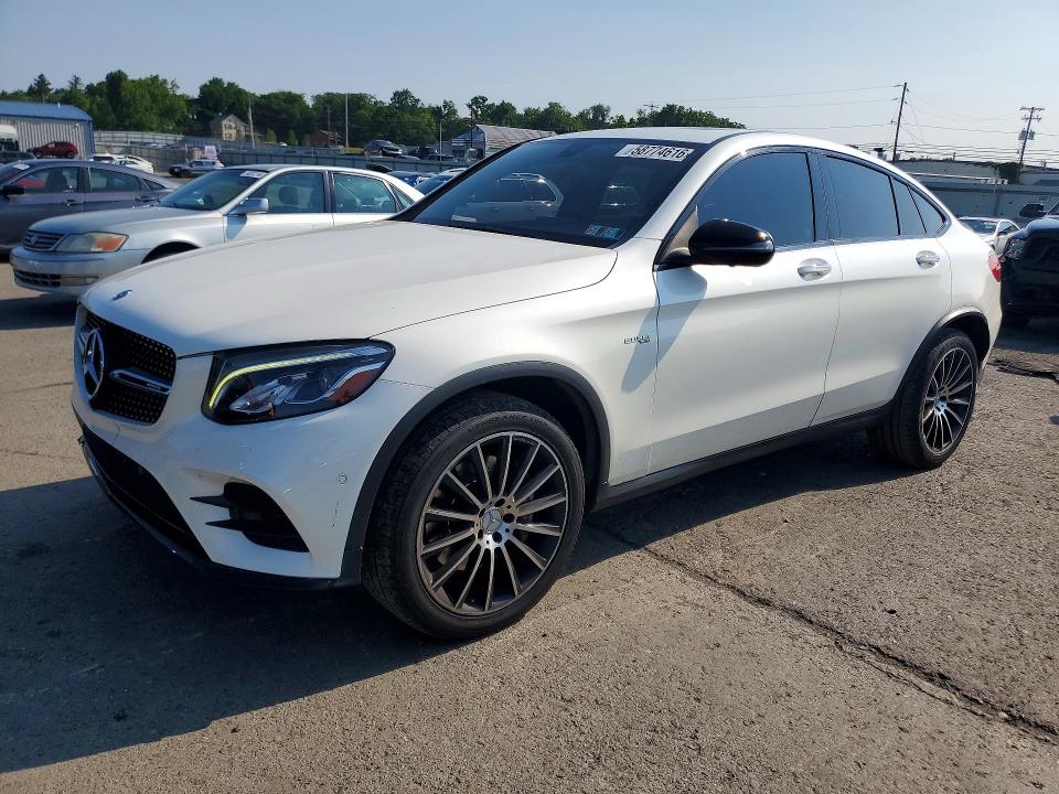 2018 Mercedes-benz Glc coupe VIN WDC0J6EB4JF382259 — COPART salvage auction photo