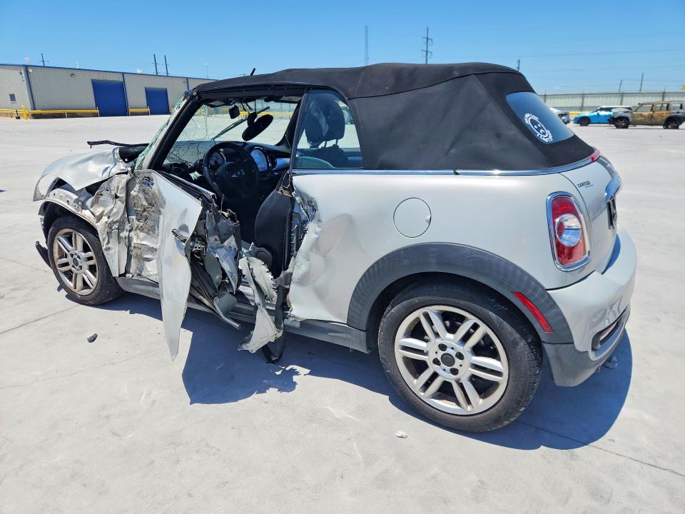 2014 Mini Cooper VIN WMWZP3C59ET707015 COPART salvage auction — SIDE, Tx - Certificate Of Title, sold $825 on 2026-07-31 (photo 2)