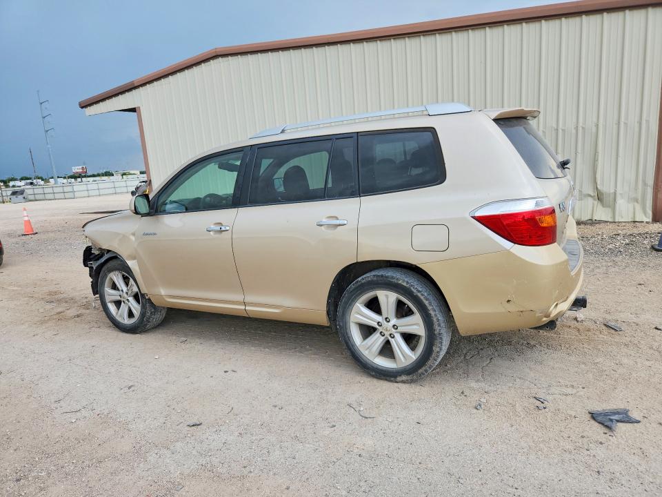 2008 Toyota Highlander VIN JTEDS42AX82006375 COPART salvage auction — FRONT END, Tx - Salvage Vehicle Title, sold $2,400 on 2026-07-15 (photo 2)
