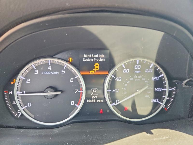 2016 Acura Rdx VIN 5J8TB3H77GL012618 COPART salvage auction — SIDE, Fl - Cert Of Title Slvg Rebuildable, sold $1,850 on 2026-07-09 (photo 9)