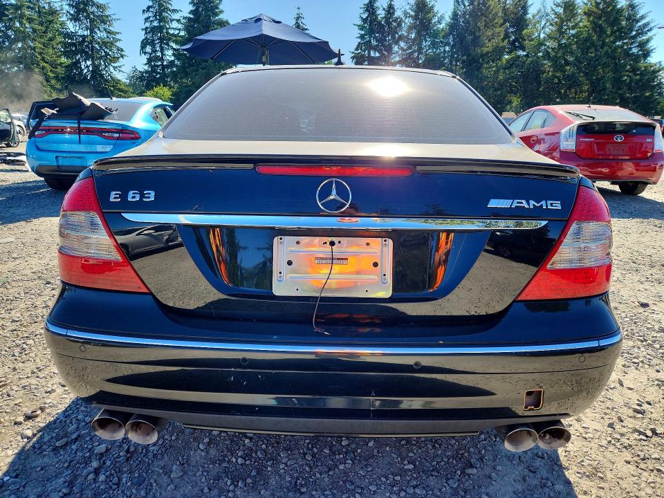 2008 Mercedes-benz E-klasse amg VIN WDBUF77X38B227208 COPART salvage auction — FRONT END, Wa - Vehicle Cert Of Ownership-Titl, sold $4,050 on 2026-07-28 (photo 6)
