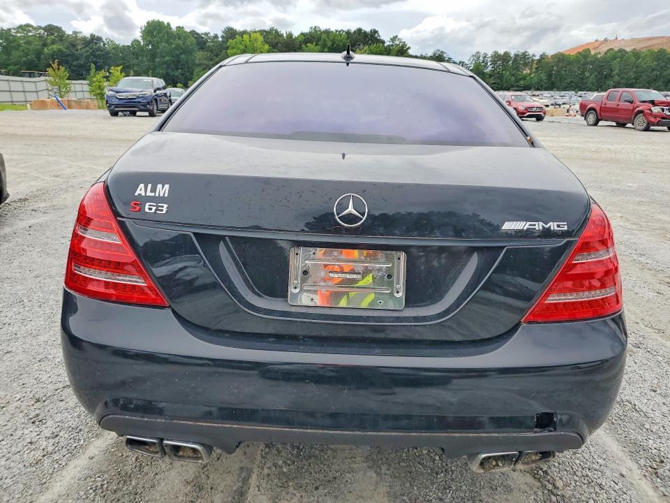 2011 Mercedes-benz S-klasse amg VIN WDDNG7EB2BA372365 COPART salvage auction — FRONT END, Ga - Certificate Of Title, sold $6,800 on 2026-07-08 (photo 6)