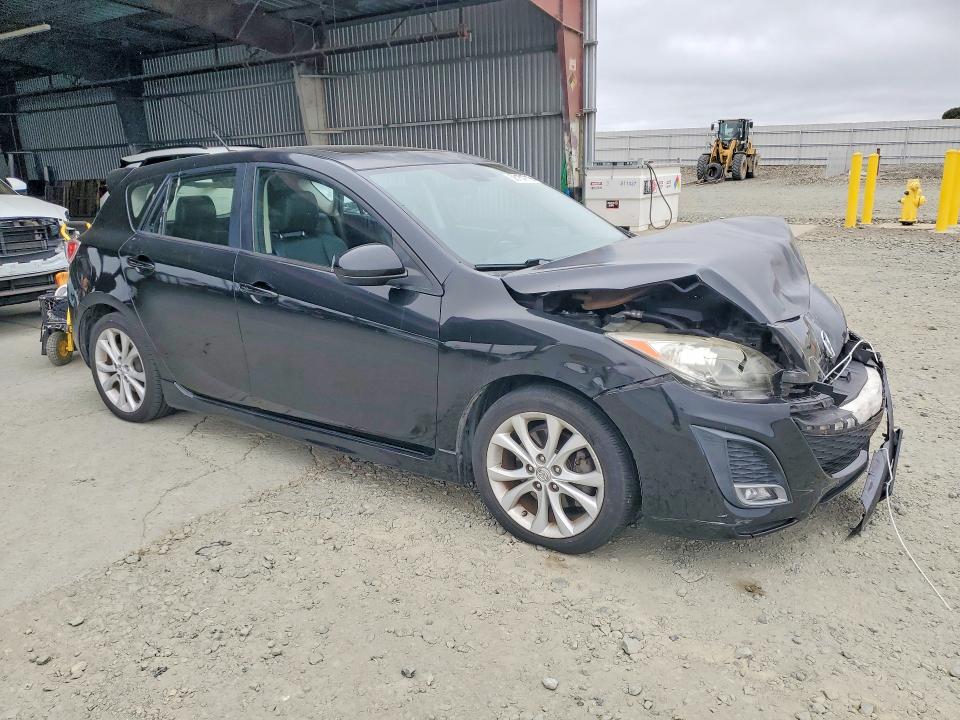 2011 Mazda 3 VIN JM1BL1M6XB1431625 COPART salvage auction — FRONT END, Ca - Salvage Certificate, sold $600 on 2026-07-02 (photo 4)